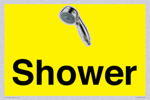 Shower Dementia Friendly Yellow 